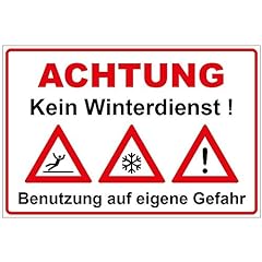 Schild kein winterdienst gebraucht kaufen  Wird an jeden Ort in Deutschland