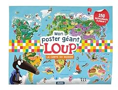 Poster géant loup d'occasion  Livré partout en France