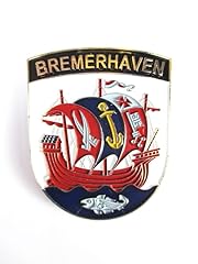 Bremerhaven wappen metall gebraucht kaufen  Wird an jeden Ort in Deutschland