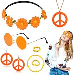 7pcs hippie costume for sale  Delivered anywhere in UK