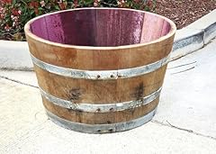 Half wine barrel for sale  Delivered anywhere in USA 