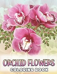 Orchid flowers coloring for sale  Delivered anywhere in USA 