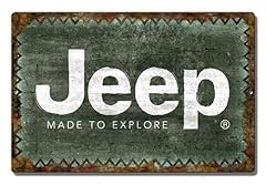 Jeep metal wall for sale  Delivered anywhere in USA 