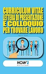 Curriculum vitae lettera usato  Spedito ovunque in Italia 