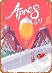 Ski poster ski for sale  Delivered anywhere in USA 