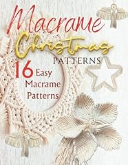 Macrame christmas patterns for sale  Delivered anywhere in UK