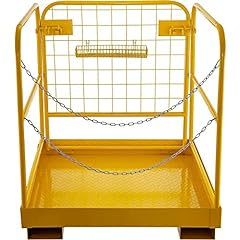 BestEquip Forklift Man Basket 36"x36" for 1 or 2 People, Forklift Safety Cage 1102 Lbs, Foldable for Changing Lights, Painting, Roof Repair, Tree Service for sale  Delivered anywhere in USA 