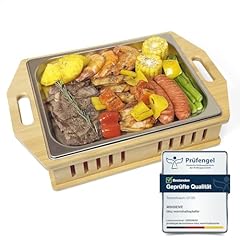 Bbq warmhalteplatte teelicht gebraucht kaufen  Wird an jeden Ort in Deutschland
