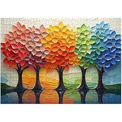 Rainbow tree puzzles for sale  Delivered anywhere in USA 
