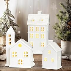White ceramic christmas for sale  Delivered anywhere in USA 