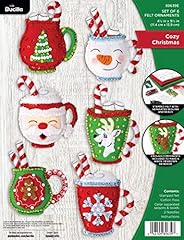 Bucilla cozy christmas for sale  Delivered anywhere in USA 