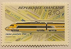 1984. authentique timbre d'occasion  Livré partout en France