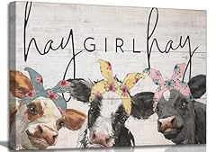 Farmhouse rustic cow for sale  Delivered anywhere in USA 