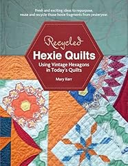 Recycled hexie quilts for sale  Delivered anywhere in USA 