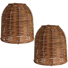 Wicker rattan lamp for sale  Delivered anywhere in USA 
