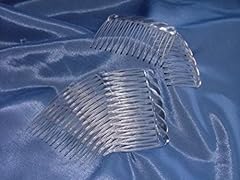 Clear hair combs for sale  Delivered anywhere in UK