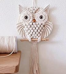 Owl macrame wall for sale  Delivered anywhere in USA 
