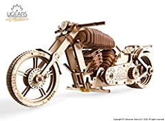 UGears Bike DIY Kit – Wooden Mechanical Motorcycle for sale  Delivered anywhere in UK