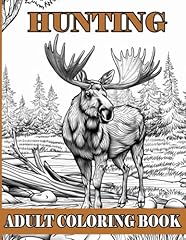 Hunting adult coloring for sale  Delivered anywhere in USA 