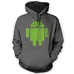 Android hoodie charcoal for sale  Delivered anywhere in UK