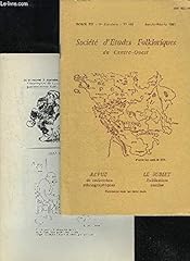 Societe etudes folkloriques d'occasion  Livré partout en France