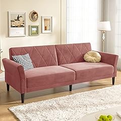 Honbay velvet futon for sale  Delivered anywhere in USA 