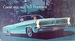 1963 pontiac sales for sale  Delivered anywhere in USA 
