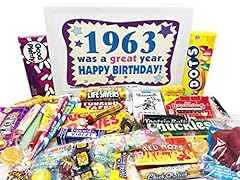 RETRO CANDY YUM ~ 1963 59th Birthday Gift Box Nostalgic for sale  Delivered anywhere in USA 
