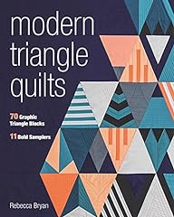 Modern triangle quilts for sale  Delivered anywhere in USA 