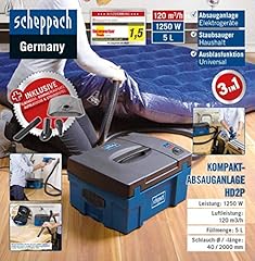Scheppach kompakt absauganlage gebraucht kaufen  Wird an jeden Ort in Deutschland