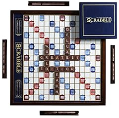 Scrabble deluxe wooden gebraucht kaufen  Wird an jeden Ort in Deutschland