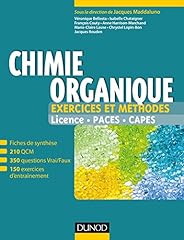 Chimie organique exercices d'occasion  Livré partout en France