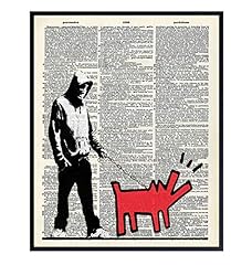 Banksy graffiti 8x10 for sale  Delivered anywhere in USA 