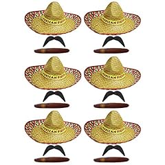 Mexican straw sombrero for sale  Delivered anywhere in UK