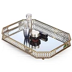 Vintage gold mirrored for sale  Delivered anywhere in USA 