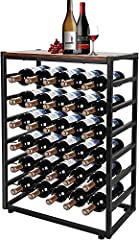 YOLEO Wine Rack Free Standing 6-Tier 30 Bottles Wine for sale  Delivered anywhere in UK