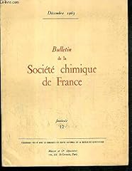 Bulletin societe chimique d'occasion  Livré partout en France
