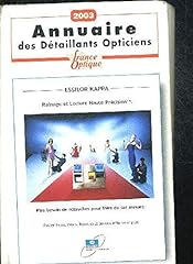 Annuaire détaillants opticien d'occasion  Livré partout en France