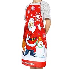 Christmas apron cartoon for sale  Delivered anywhere in UK