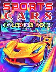 Sports cars coloring for sale  Delivered anywhere in USA 