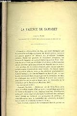 faience samadet d'occasion  Livré partout en France