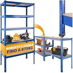 Tectake scaffale metallo usato  Spedito ovunque in Italia 