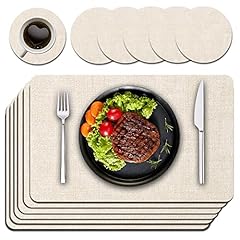 Purejoy placemats coaster for sale  Delivered anywhere in UK