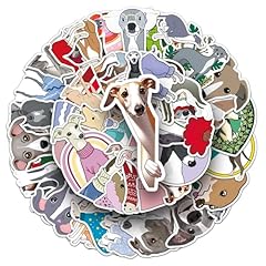50pcs greyhound stickers for sale  Delivered anywhere in UK