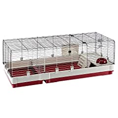 Ferplast rabbit cage Krolik 140 guinea pigs and small, used for sale  Delivered anywhere in UK