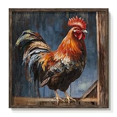 Vintage rooster wall for sale  Delivered anywhere in USA 