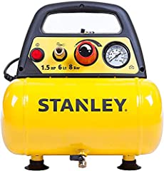 Stanley D 200 Compressore 6 Lt 1,5HP, pressione max 8 bar/116 PS, Rumorosità: 97 dB usato  Spedito ovunque in Italia 