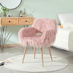 Pink faux fur for sale  Delivered anywhere in USA 