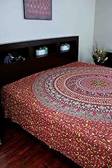 Sanganeer tapestry coverlet for sale  Delivered anywhere in USA 