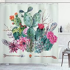 Ambesonne cactus shower for sale  Delivered anywhere in USA 